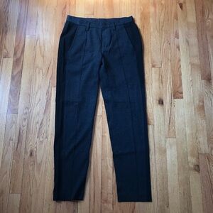 Kit and Ace Charcoal Black Chinos 32x30